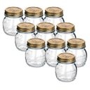 Ver imagem 1 de Kit 10 Pote de Vidro Quattro Stagioni 250 Ml Conservas com Tampa