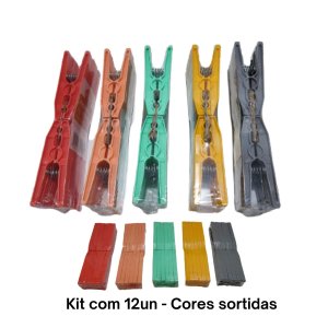 Prendedor P/roupas Color