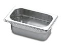 Ver imagem 2 de Conj 2 Cuba Gastronômica Inox GN 1/9x65 mm 0,67 L sem alça COM TAMPA