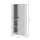 Ver imagem 2 de Armario com 2 Portas Livea Branco