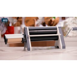Cilindro laminador estilo formica mdf cinza confeito 28cm com cortador cromado Anodilar - 2