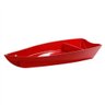 Barca Barco Sushi Açai Polipropileno Pp Médio Vermelho 38x16 Cm 1 L - 1