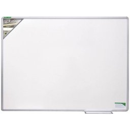 Quadro Branco Melamínico (fórmica) 120x90cm Com Moldura De Alumínio Luxo - Souza - 1