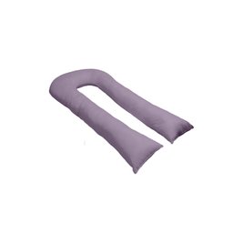 Travesseiro Gigante Formato U 140x70cm Happy Line - Lilás - 1
