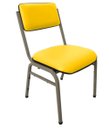 Ver imagem 1 de Cadeira Empilhável para Auditórios Linha Hotel Smart Amarelo