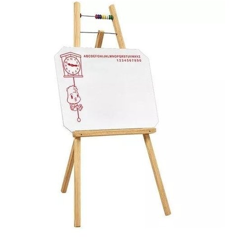 Quadro Branco Infantil com Cavalete 48x100 cm R-7003