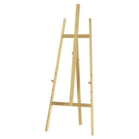 Cavalete Porta Quadros Madeira Pinus Cor Natural 1,8 metros Referência 2403
