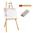 Ver imagem 1 de Quadro Branco Infantil com Cavalete 48x100 cm + CANETA + APAGADOR