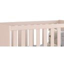 Ver imagem 4 de Berço Americano Classic New Rosa Fosco com Madeira - Reller