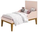 Ver imagem 5 de Berço Americano Classic New Rosa Fosco com Madeira - Reller
