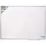 Quadro Branco Luxo 90x60 cm Melamínico Fórmica com Moldura de Alumínio Luxo 5203 - 1