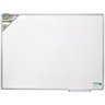 Quadro Branco Luxo 150x120 cm Melamínico Fórmica com Moldura de Alumínio Luxo - Souza - 1