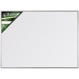 Quadro Branco Standard 90x60 cm com Moldura de Alumínio Popular 5603 - 1