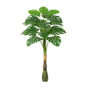 Ver imagem 1 de Planta Àrvore Artificial Costela-de-Adão Real Toque Verde 1,2m