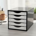 Ver imagem 4 de Caixa de Arquivo Gaveteiro de Mesa 5 Gavetas Madeira MDF