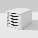 Ver imagem 6 de Caixa Arquivo Gaveteiro de Mesa 5 Gavetas Madeira MDF