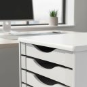 Ver imagem 7 de Caixa Arquivo Gaveteiro de Mesa 5 Gavetas Madeira MDF
