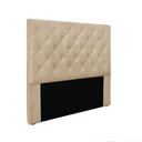 Ver imagem 1 de Cabeceira Cama Box Casal 140 Cm Tania Linho S04 - D'Rossi Cor Dourado