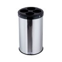 Ver imagem 1 de Lixeira Redonda Inox Para Copos Descartáveis 40cm