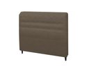 Ver imagem 1 de Cabeceira Dama New Plus Casal 1400mm Suede Marrom Taupe - Simbal