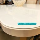Ver imagem 5 de Conjunto Sala de Jantar 6 Cadeiras Sevilha Carraro Gelo e Rosê