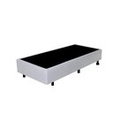Ver imagem 2 de Cama Box Solteiro 88x188 + Colchão Ecoline Ecoflex Espuma D23 Courino Linho