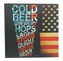 Ver imagem 1 de Quadro impresso Gold Beer 45x45 cm