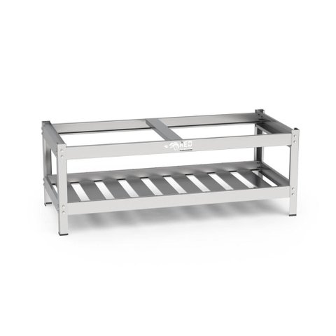 Bancada de Apoio Aberta Total Inox 430 para Chapa CHEXP1525 Mod BACE1525 - Red Chameleon 267945-0