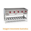 Ver imagem 2 de Bancada de Apoio Aberta Total Inox 430 para Chapa CHEXP1525 Mod BACE1525 - Red Chameleon 267945-0