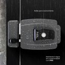 Ver imagem 3 de Fechadura Mini Agl 42mm Chave Simp 12V Externa Botão Cinza