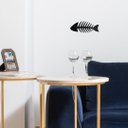 Ver imagem 5 de Quadro Peixe Decorativo, Espinha De Peixe / Mar, Parede - Toque 3D