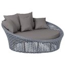 Ver imagem 1 de Chaise Hungria Alumínio Pintura Marrom Corda Náutica E11 Trama Original