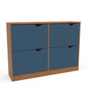 Ver imagem 3 de Sapateira para Quarto 24 Pares 110cm Porto Politorno Móveis