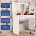 Ver imagem 3 de Penteadeira com Espelho 1 Gaveta Twister Tcil Móveis