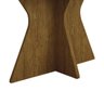 Mesa de Jantar 4 Lugares Tampo Vidro Creta Leifer - 5