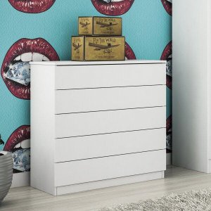 Cômoda 5 Gavetas Premium Tcil Móveis