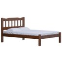 Ver imagem 1 de Cama Casal Madeira Macica Perola Castanho