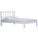 Ver imagem 1 de Cama Casal Madeira Macica Perola Branco