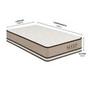 Ver imagem 2 de Colchão Solteiro Sr Life Sleep Ii Espuma D28 88x188x30cm Bege