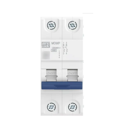 Minidisjuntor Bipolar 63a Mdwp-c63-2 Curva C 15265740 Weg - 2