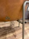 Ver imagem 5 de Kit 2 Cadeiras Santorini Courina Caramelo c/ Pés Champanhe - 716