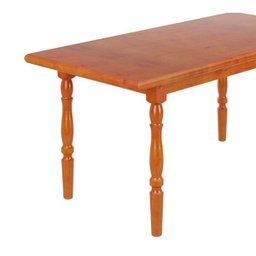 Mesa Retangular Daiana 102Lb Mel Brilho Piratini - 2