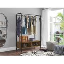 Ver imagem 5 de Guarda-Roupa Closet Milão 9017 Preto/Demolição Fosco