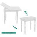 Ver imagem 5 de Mesa Dobravel 110B E 04 Banquetas 160B Branco Piratini