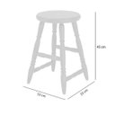 Ver mais imagens de Mesa Dobravel 110B E 04 Banquetas 160B Branco Piratini