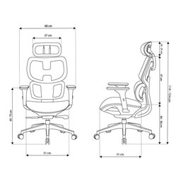 Cadeira Ergonômica Elements Siggy - 4