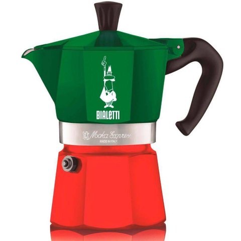 Cafeteira Italiana Bialetti Moka Express Itália 3 Xícaras