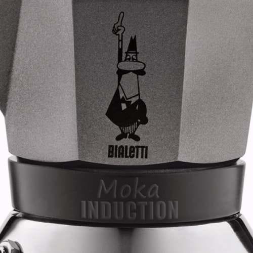 Cafeteira Italiana Moka induction para fogão de indução 3 xícaras Bialetti - 5