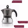 Cafeteira Italiana Moka induction para fogão de indução 3 xícaras Bialetti - 4