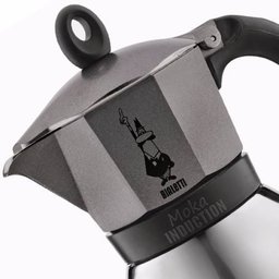 Cafeteira Italiana Moka induction para fogão de indução 3 xícaras Bialetti - 2